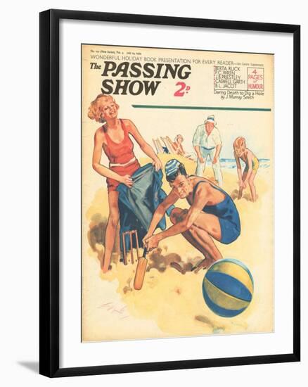 1930s UK The Passing Show Magazine Cover-null-Framed Giclee Print