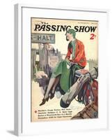 1930s UK The Passing Show Magazine Cover-null-Framed Giclee Print