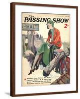 1930s UK The Passing Show Magazine Cover-null-Framed Giclee Print