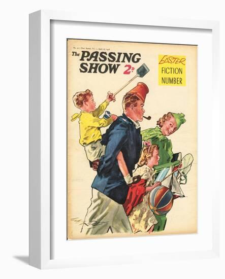 1930s UK The Passing Show Magazine Cover-null-Framed Giclee Print