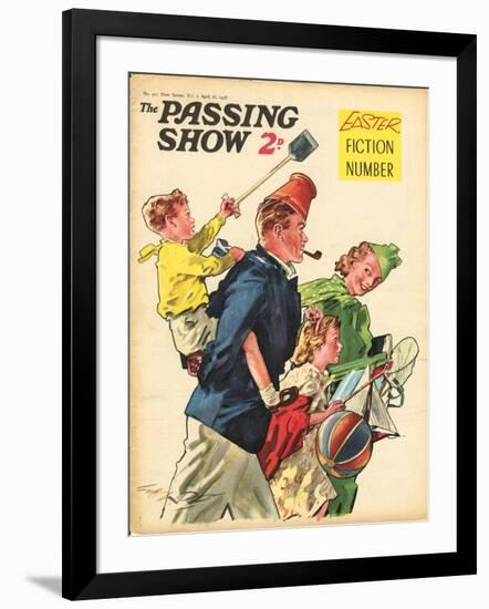 1930s UK The Passing Show Magazine Cover-null-Framed Giclee Print