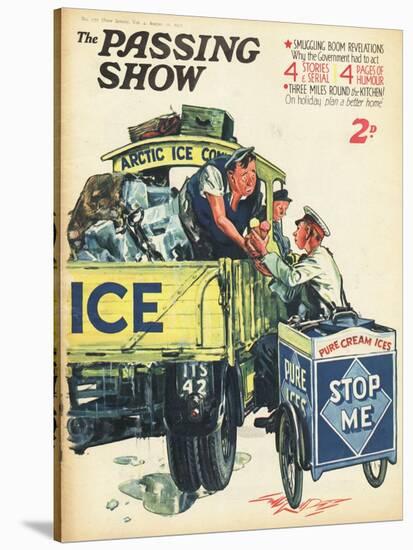 1930s UK The Passing Show Magazine Cover-null-Stretched Canvas