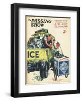 1930s UK The Passing Show Magazine Cover-null-Framed Premium Giclee Print