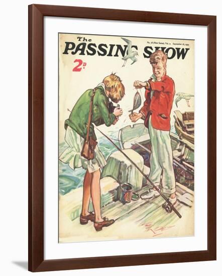 1930s UK The Passing Show Magazine Cover-null-Framed Giclee Print