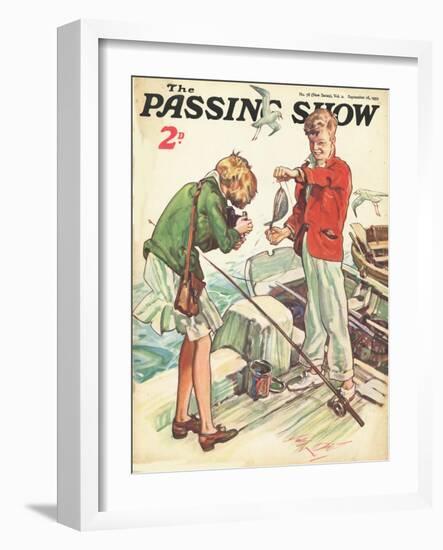 1930s UK The Passing Show Magazine Cover-null-Framed Giclee Print