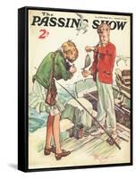 1930s UK The Passing Show Magazine Cover-null-Framed Stretched Canvas