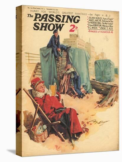 1930s UK The Passing Show Magazine Cover-null-Stretched Canvas