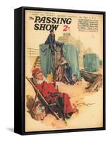 1930s UK The Passing Show Magazine Cover-null-Framed Stretched Canvas