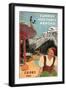 1930s UK Thomas Cook Brochure Cover-null-Framed Giclee Print