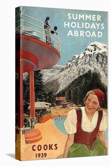 1930s UK Thomas Cook Brochure Cover-null-Stretched Canvas