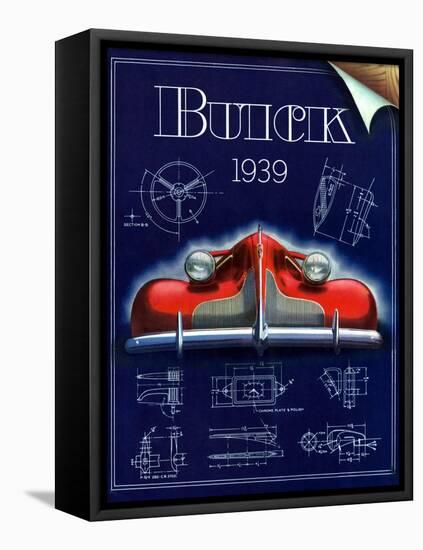 1930s USA Buick Magazine Advertisement-null-Framed Stretched Canvas