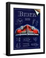 1930s USA Buick Magazine Advertisement-null-Framed Giclee Print