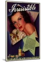 1930s USA Irresitible Magazine Advertisement-null-Mounted Giclee Print