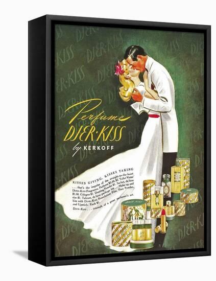 1930s USA Kerkoff Magazine Advertisement-null-Framed Stretched Canvas