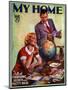 1930s USA My Home Magazine Cover-null-Mounted Premium Giclee Print