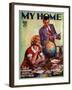 1930s USA My Home Magazine Cover-null-Framed Giclee Print