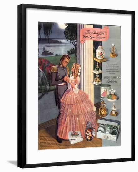 1930s USA Old South Magazine Advertisement-null-Framed Giclee Print