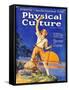 1930s USA Physical Culture Magazine Cover-null-Framed Stretched Canvas