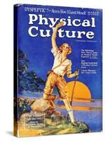 1930s USA Physical Culture Magazine Cover-null-Stretched Canvas