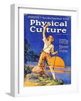 1930s USA Physical Culture Magazine Cover-null-Framed Giclee Print