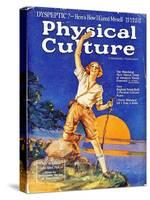 1930s USA Physical Culture Magazine Cover-null-Stretched Canvas