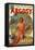 1930s USA Tarzan Argosy Magazine Cover-null-Framed Stretched Canvas