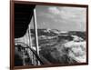 1930s View of Rough Choppy Seas from Deck of Cruise Ship-null-Framed Photographic Print