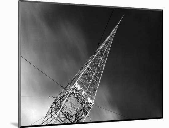 1930s WLW Radio Aerial Antenna Cincinnati, Ohio-null-Mounted Photographic Print