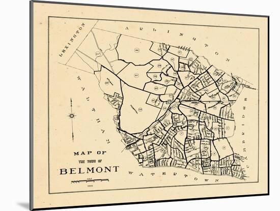 1931, Belmont, Massachusetts, United States-null-Mounted Giclee Print