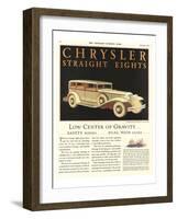 1931 Chrysler -Straight Eights-null-Framed Art Print