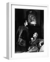 , 1931 --- Greta Garbo and Ramon Novarro in the, 1931 film <Mata Hari>. --- Image by (b/w photo)-null-Framed Photo