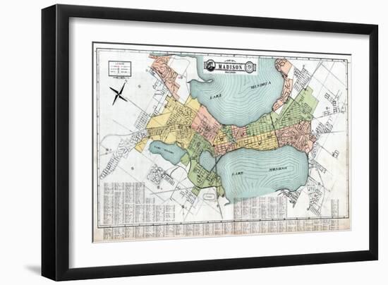 1931, Madison, Wisconsin, United States-null-Framed Giclee Print