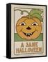 1932 American Citizenship Poster a Sane Halloween-null-Framed Stretched Canvas