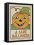 1932 American Citizenship Poster a Sane Halloween-null-Framed Stretched Canvas