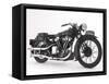 1932 Brough Superior 10hp SS100, Lawrence of Arabias Bike-null-Framed Stretched Canvas