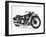 1932 Brough Superior 10hp SS100, Lawrence of Arabias Bike-null-Framed Photographic Print