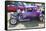 1932 Chevy Roadster Purple-mybaitshop-Framed Stretched Canvas