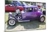 1932 Chevy Roadster Purple-mybaitshop-Mounted Photographic Print