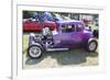 1932 Chevy Roadster Purple-mybaitshop-Framed Photographic Print