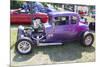 1932 Chevy Roadster Purple-mybaitshop-Mounted Photographic Print