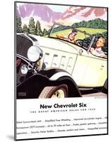 1932 GM New Chevrolet Six-null-Mounted Art Print