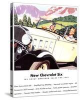 1932 GM New Chevrolet Six-null-Stretched Canvas