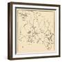 1932, Hamilton and Wenham Map, Massachusetts, United States-null-Framed Giclee Print