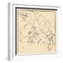 1932, Hamilton and Wenham Map, Massachusetts, United States-null-Framed Giclee Print