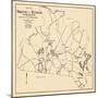 1932, Hamilton and Wenham Map, Massachusetts, United States-null-Mounted Giclee Print