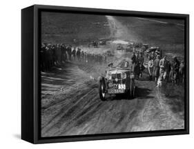 1932 MG J2 competing in a motoring trial, Bagshot Heath, Surrey, 1930s-Bill Brunell-Framed Stretched Canvas