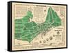 1932, Portland Historical Facts Map, Maine, United States-null-Framed Stretched Canvas
