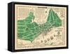 1932, Portland Historical Facts Map, Maine, United States-null-Framed Stretched Canvas