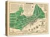 1932, Portland Historical Facts Map, Maine, United States-null-Stretched Canvas