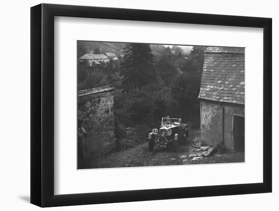 1932 Wolseley Hornet of N Tracey competing in the JCC Lynton Trial, 1932-Bill Brunell-Framed Photographic Print